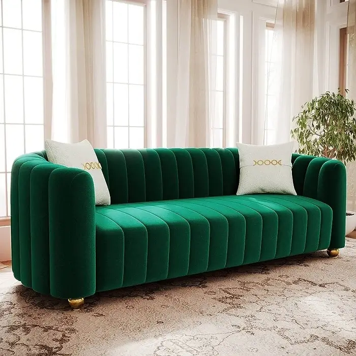 Sofa Repair Green sofa